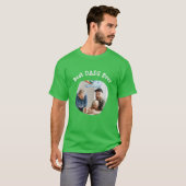 Beste DADS ooit LGBTQ uploadt uw vierkante foto T-shirt (Voorkant volledig)