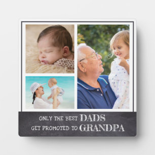 Beste Dads worden gepromoot naar foto-collage opa Fotoplaat
