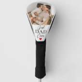 Beste dady ooit trendy cadeau voor vaderdag golfheadcover (Voorkant)