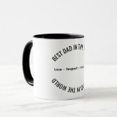 BESTE DAG IN DE WERELD MOK (Voorkant links)