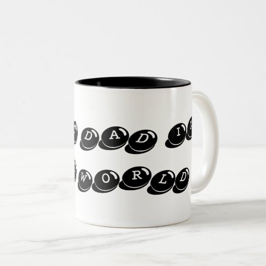 BESTE DAG IN DE WERELDWIJDE Mok (Voorkant rechts)