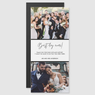 Beste dag ooit 2 Foto bruiloft Hartelijk dank