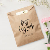 Beste dag ooit bruiloft gunst tassen bedankzakje (Gezegeld)