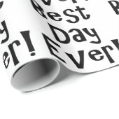 Beste dag ooit! cadeaupapier (Rol Hoek)