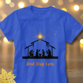 Beste dag ooit Christelijke Kerstmis Geboorte Jesu T-shirt