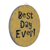 Beste dag ooit! dartbord (Voorkant Links)