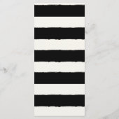 Beste dag ooit Eenvoudige scriptkalligrafie bruilo Programmakaart (Achterkant)