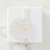 BESTE DAG OOIT! Elegant, bruiloft Bedankjes Labels (Met doos)