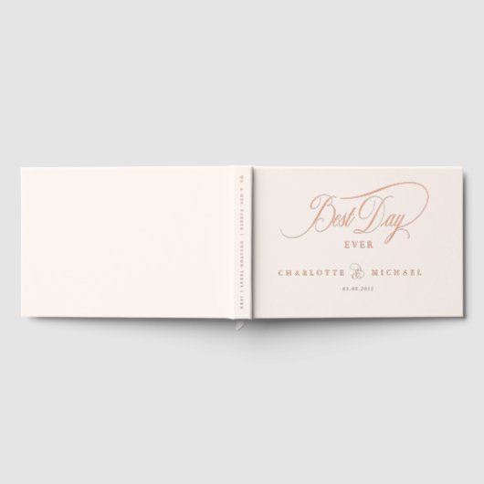 BESTE DAG OOIT! Elegant, bruiloft Gastenboek (Volledig)