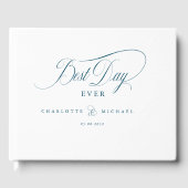 BESTE DAG OOIT! Elegant, bruiloft Gastenboek (Voorkant)