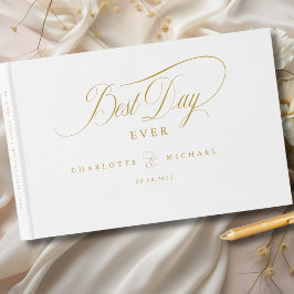 BESTE DAG OOIT! Elegant, bruiloft Gastenboek