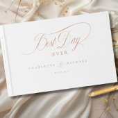 BESTE DAG OOIT! Elegant, bruiloft Gastenboek