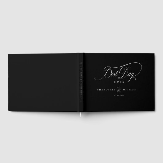 BESTE DAG OOIT! Elegant, bruiloft Gastenboek (Volledig)