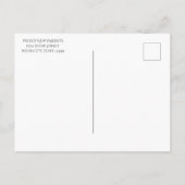 Beste dag ooit nieuwe babyfotografie briefkaart (Achterkant)