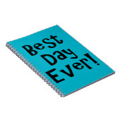 Beste dag ooit! notitieboek (Rechterzijde)