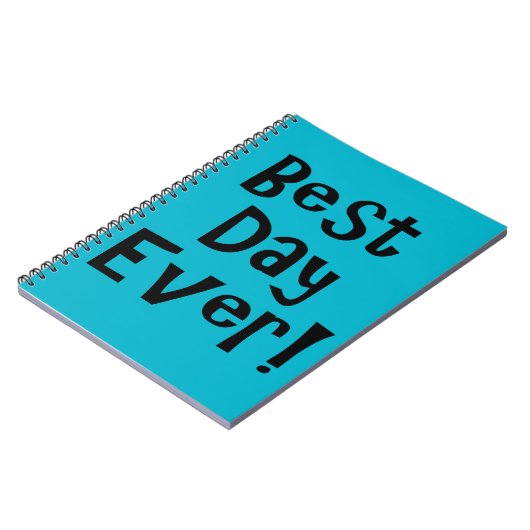 Beste dag ooit! notitieboek (Linkerzijde)