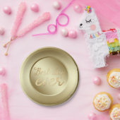 Beste dag ooit papieren bordje (Feest)