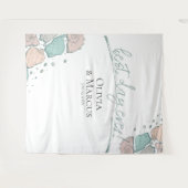 Beste dag ooit schelp koraal foto achtergrond wandkleed (Voorkant (horizontaal))