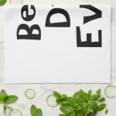 Beste dag ooit! theedoek (Gevouwen)