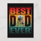 BESTE DAG OOIT VANDAAG GEPERSONALISEERD AFBEELDING BRIEFKAART (Voorkant)