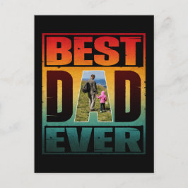 BESTE DAG OOIT VANDAAG GEPERSONALISEERD AFBEELDING BRIEFKAART