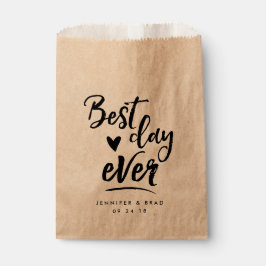 Beste dag ooit voor een voordelige tas bedankzakje