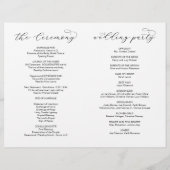 Beste dag ooit, vouwbare weduwprogramma's (Achterkant)