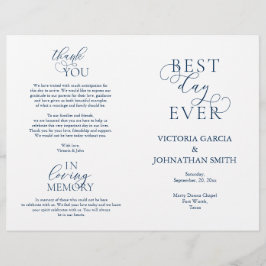 Beste dag ooit, weddenschappen, vouwbare programma