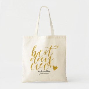 Beste dag ooit Welkomstcadeau voor bruiloft/Favor2 Tote Bag