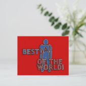 BESTE DAG VAN DE WERELD BRIEFKAART (Staand voorkant)