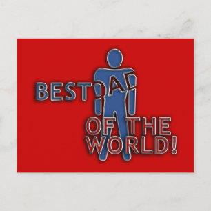BESTE DAG VAN DE WERELD BRIEFKAART