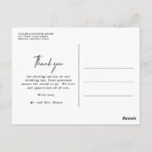 Beste dag van het huwelijk Foto Collage Hartelijk  Briefkaart (Achterkant)