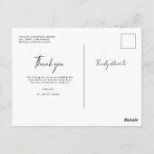 Beste dag van het huwelijk Foto Collage Hartelijk  Briefkaart (Achterkant)