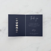 Beste dag van het huwelijk Foto Hartelijk dank Bedankkaart (Binnen)