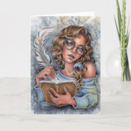 Beste Dagboek Gevouwen Wenskaart Schrijverboek Kaart