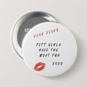 Beste Dagboek, Pitt Game Day Button (Voorkant /achterkant)