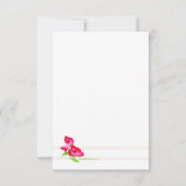 Beste dagkaart voor beste wensen bedankkaart (Achterkant)