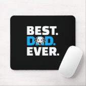 Beste Dalmatische vader ooit Muismat (Met muis)