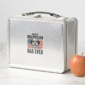 Beste Dalmatische Vader Ooit Patriottisch Hond Shi (In situ)