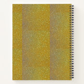Beste Dankbaarheids Glitterend Dagboek  Notitieboek (Achterkant)