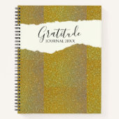 Beste Dankbaarheids Glitterend Dagboek  Notitieboek (Voorkant)