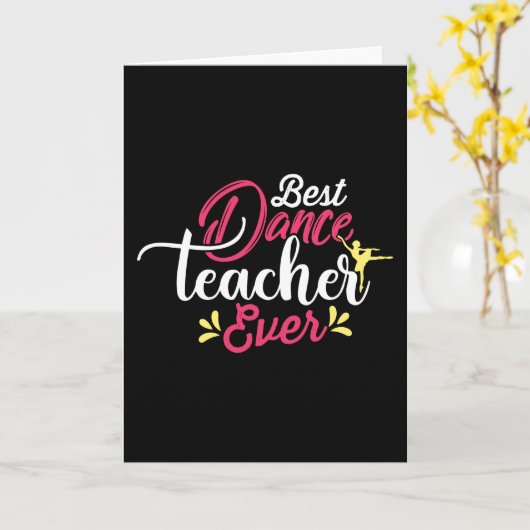 BESTE DANKLERER OOIT KAART (Gele Bloem)