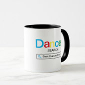 Beste danser ooit Zoekmachine Resultaat Mok (Voorkant rechts)