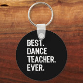Beste dansleraar ooit grappig kerstcadeau voor mij sleutelhanger (Voorkant)