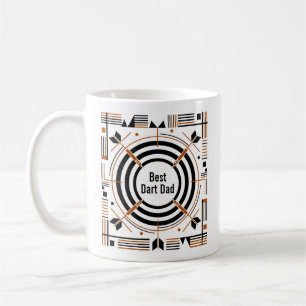 Beste Dart Vader – Gelukkige Vaderdag Koffiemok