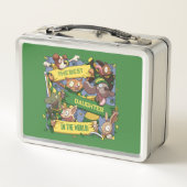 Beste Daughter Funny Animal Sports Fans Cartoon (Achterkant)