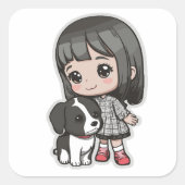 Beste deals voor Black Friday 😻🐾 ˖ 🐕| -70%|| Vierkante Sticker (Voorkant)