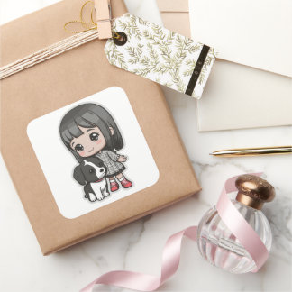 Beste deals voor Black Friday 😻🐾 ˖ 🐕| -70%|| Vierkante Sticker