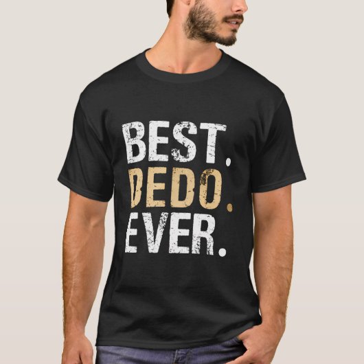 Beste Dedo ooit Macedonisch Oekraïens Bulgaars Gra T-shirt (Voorkant)