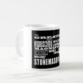 Beste denkbeelden : Greatest Stonemason Koffiemok (Voorkant links)